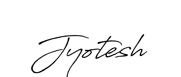 Use a signature maker to create a handwritten signature online. With this signature software, you can design (Antro_Vectra_Bolder) your own signature for name Jyotesh. Jyotesh signature style 7 images and pictures png