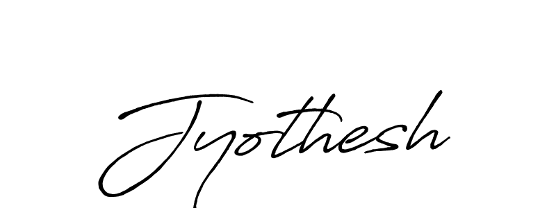 Jyothesh stylish signature style. Best Handwritten Sign (Antro_Vectra_Bolder) for my name. Handwritten Signature Collection Ideas for my name Jyothesh. Jyothesh signature style 7 images and pictures png