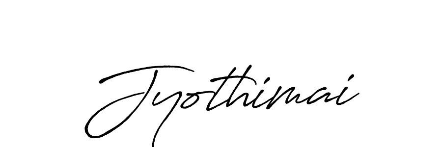 How to make Jyothimai signature? Antro_Vectra_Bolder is a professional autograph style. Create handwritten signature for Jyothimai name. Jyothimai signature style 7 images and pictures png