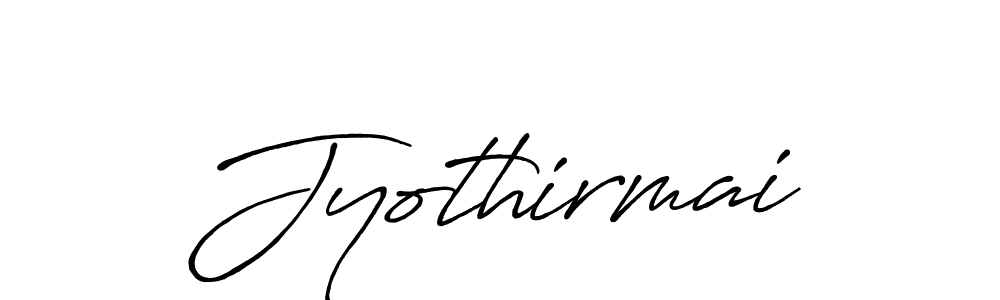 Also You can easily find your signature by using the search form. We will create Jyothirmai name handwritten signature images for you free of cost using Antro_Vectra_Bolder sign style. Jyothirmai signature style 7 images and pictures png