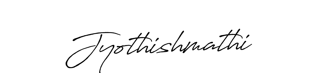 Design your own signature with our free online signature maker. With this signature software, you can create a handwritten (Antro_Vectra_Bolder) signature for name Jyothishmathi. Jyothishmathi signature style 7 images and pictures png