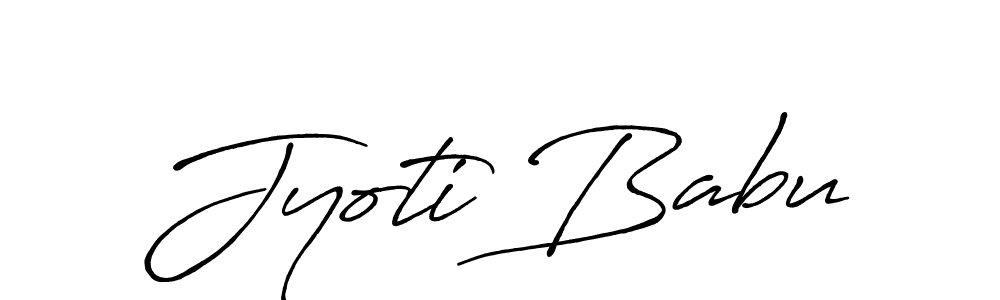 Best and Professional Signature Style for Jyoti Babu. Antro_Vectra_Bolder Best Signature Style Collection. Jyoti Babu signature style 7 images and pictures png