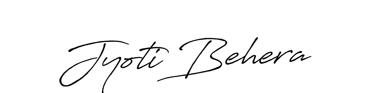 Also we have Jyoti Behera name is the best signature style. Create professional handwritten signature collection using Antro_Vectra_Bolder autograph style. Jyoti Behera signature style 7 images and pictures png