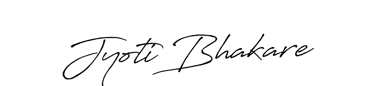 Antro_Vectra_Bolder is a professional signature style that is perfect for those who want to add a touch of class to their signature. It is also a great choice for those who want to make their signature more unique. Get Jyoti Bhakare name to fancy signature for free. Jyoti Bhakare signature style 7 images and pictures png