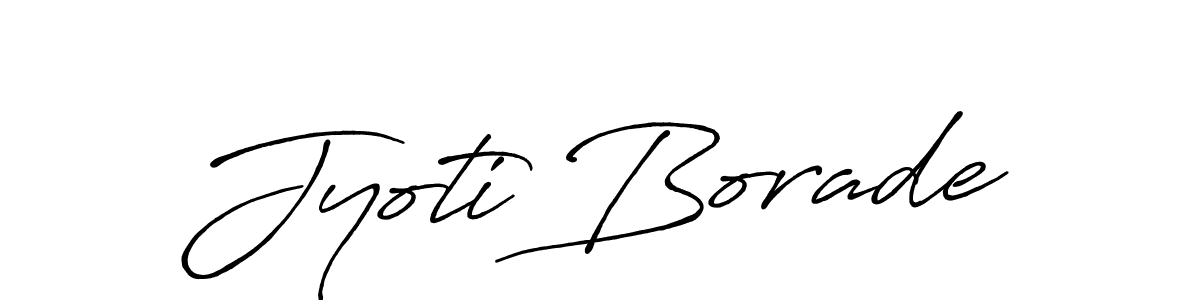 This is the best signature style for the Jyoti Borade name. Also you like these signature font (Antro_Vectra_Bolder). Mix name signature. Jyoti Borade signature style 7 images and pictures png