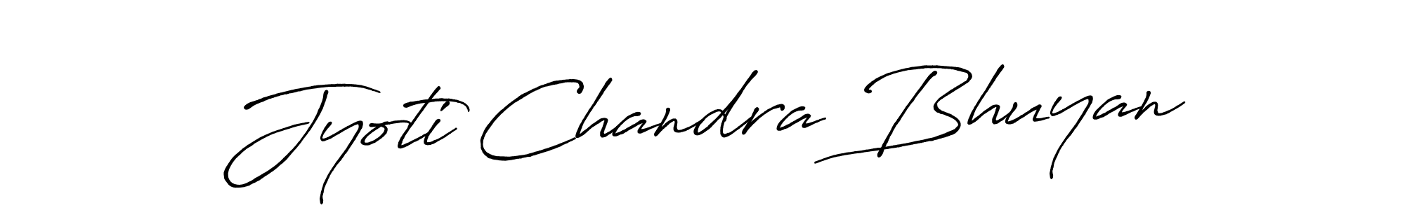 Also we have Jyoti Chandra Bhuyan name is the best signature style. Create professional handwritten signature collection using Antro_Vectra_Bolder autograph style. Jyoti Chandra Bhuyan signature style 7 images and pictures png