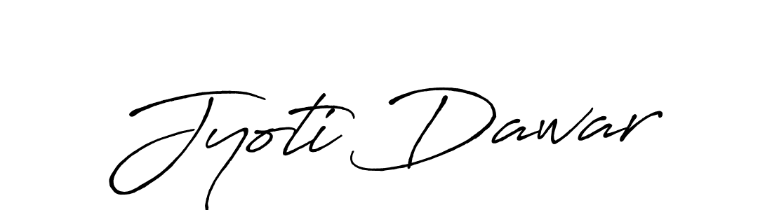 Make a beautiful signature design for name Jyoti Dawar. Use this online signature maker to create a handwritten signature for free. Jyoti Dawar signature style 7 images and pictures png