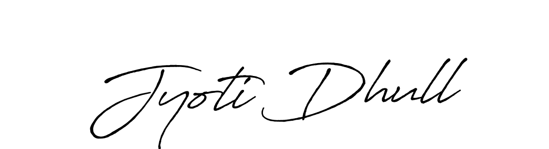 Use a signature maker to create a handwritten signature online. With this signature software, you can design (Antro_Vectra_Bolder) your own signature for name Jyoti Dhull. Jyoti Dhull signature style 7 images and pictures png