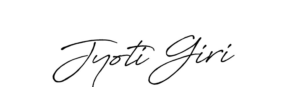 This is the best signature style for the Jyoti Giri name. Also you like these signature font (Antro_Vectra_Bolder). Mix name signature. Jyoti Giri signature style 7 images and pictures png