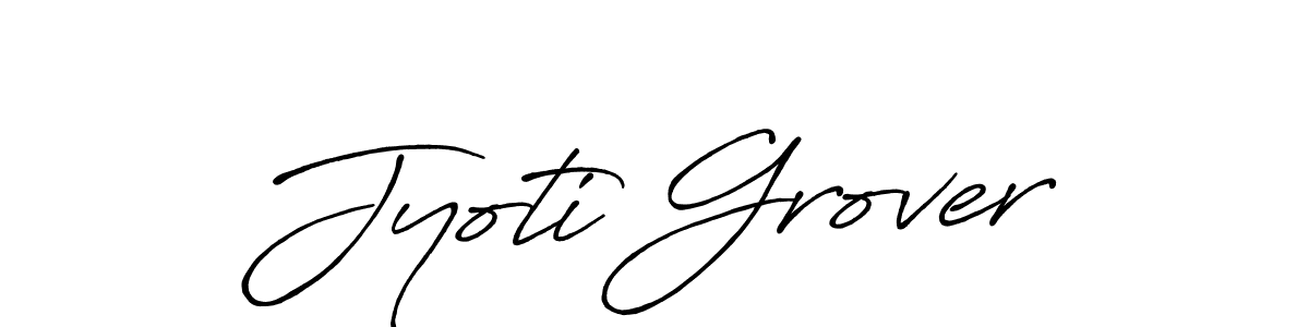 How to Draw Jyoti Grover signature style? Antro_Vectra_Bolder is a latest design signature styles for name Jyoti Grover. Jyoti Grover signature style 7 images and pictures png