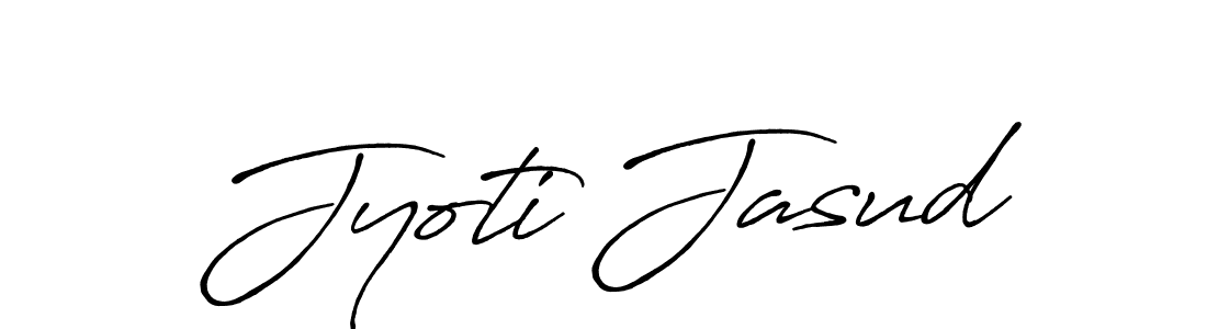 You should practise on your own different ways (Antro_Vectra_Bolder) to write your name (Jyoti Jasud) in signature. don't let someone else do it for you. Jyoti Jasud signature style 7 images and pictures png