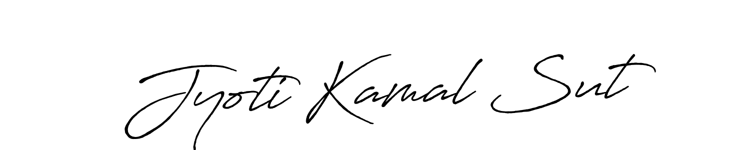 Make a short Jyoti Kamal Sut signature style. Manage your documents anywhere anytime using Antro_Vectra_Bolder. Create and add eSignatures, submit forms, share and send files easily. Jyoti Kamal Sut signature style 7 images and pictures png