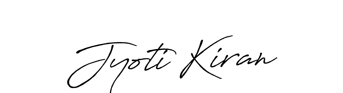 It looks lik you need a new signature style for name Jyoti Kiran. Design unique handwritten (Antro_Vectra_Bolder) signature with our free signature maker in just a few clicks. Jyoti Kiran signature style 7 images and pictures png