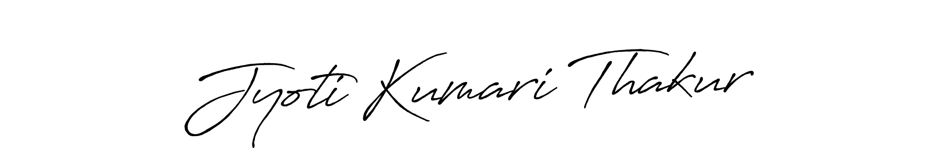 Design your own signature with our free online signature maker. With this signature software, you can create a handwritten (Antro_Vectra_Bolder) signature for name Jyoti Kumari Thakur. Jyoti Kumari Thakur signature style 7 images and pictures png