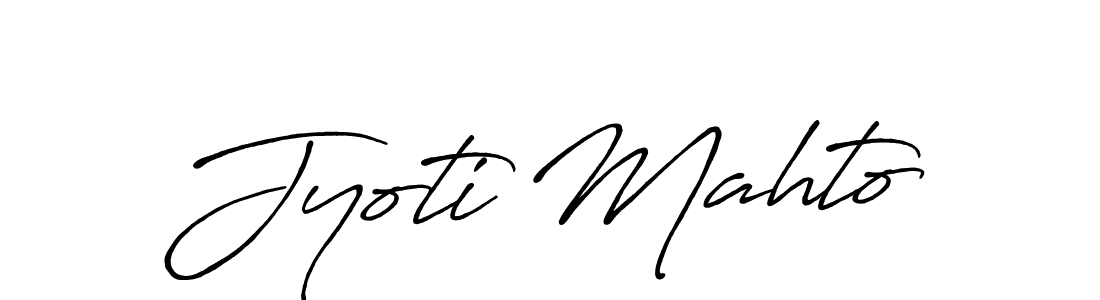 It looks lik you need a new signature style for name Jyoti Mahto. Design unique handwritten (Antro_Vectra_Bolder) signature with our free signature maker in just a few clicks. Jyoti Mahto signature style 7 images and pictures png