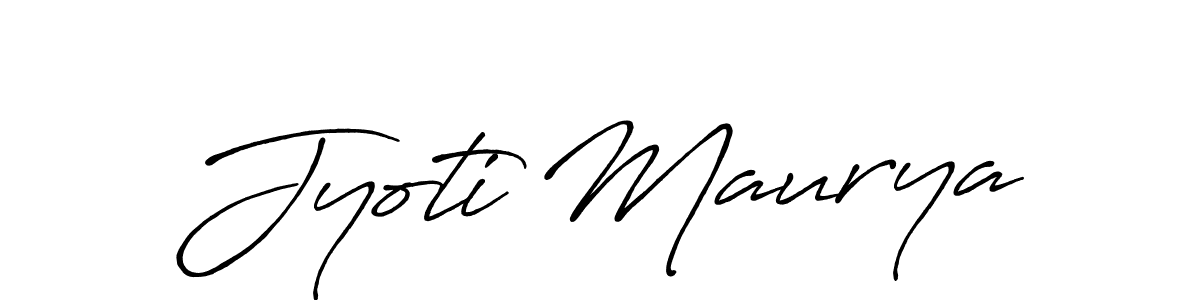 Once you've used our free online signature maker to create your best signature Antro_Vectra_Bolder style, it's time to enjoy all of the benefits that Jyoti Maurya name signing documents. Jyoti Maurya signature style 7 images and pictures png