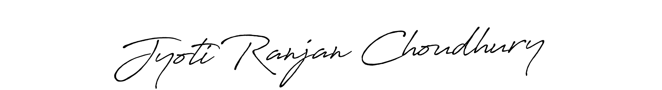 Make a beautiful signature design for name Jyoti Ranjan Choudhury. With this signature (Antro_Vectra_Bolder) style, you can create a handwritten signature for free. Jyoti Ranjan Choudhury signature style 7 images and pictures png