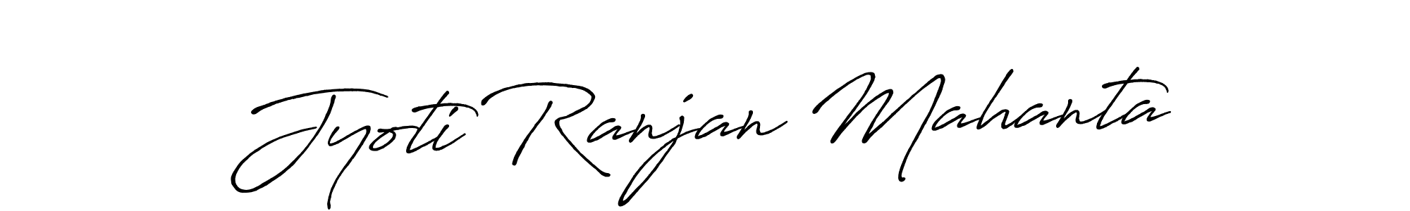 Create a beautiful signature design for name Jyoti Ranjan Mahanta. With this signature (Antro_Vectra_Bolder) fonts, you can make a handwritten signature for free. Jyoti Ranjan Mahanta signature style 7 images and pictures png