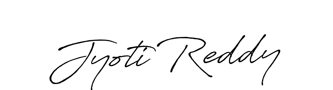 Also You can easily find your signature by using the search form. We will create Jyoti Reddy name handwritten signature images for you free of cost using Antro_Vectra_Bolder sign style. Jyoti Reddy signature style 7 images and pictures png