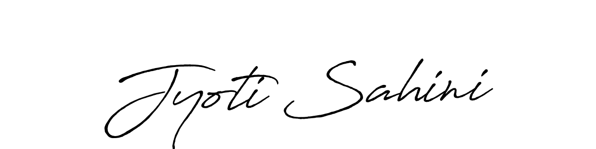 Antro_Vectra_Bolder is a professional signature style that is perfect for those who want to add a touch of class to their signature. It is also a great choice for those who want to make their signature more unique. Get Jyoti Sahini name to fancy signature for free. Jyoti Sahini signature style 7 images and pictures png