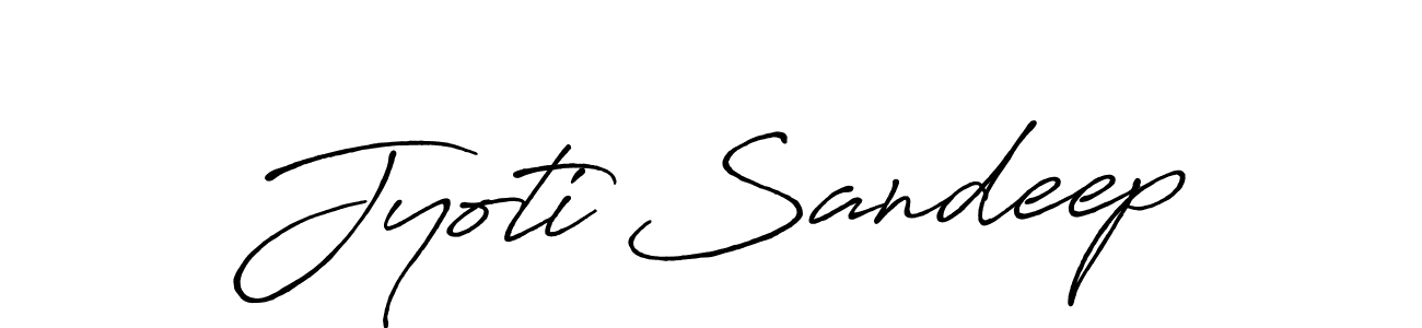 Also You can easily find your signature by using the search form. We will create Jyoti Sandeep name handwritten signature images for you free of cost using Antro_Vectra_Bolder sign style. Jyoti Sandeep signature style 7 images and pictures png
