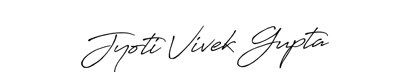 You should practise on your own different ways (Antro_Vectra_Bolder) to write your name (Jyoti Vivek Gupta) in signature. don't let someone else do it for you. Jyoti Vivek Gupta signature style 7 images and pictures png