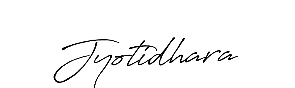 Jyotidhara stylish signature style. Best Handwritten Sign (Antro_Vectra_Bolder) for my name. Handwritten Signature Collection Ideas for my name Jyotidhara. Jyotidhara signature style 7 images and pictures png