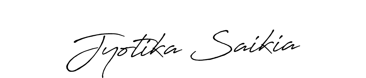 if you are searching for the best signature style for your name Jyotika Saikia. so please give up your signature search. here we have designed multiple signature styles  using Antro_Vectra_Bolder. Jyotika Saikia signature style 7 images and pictures png