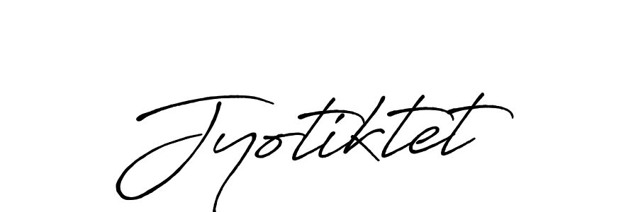 How to make Jyotiktet name signature. Use Antro_Vectra_Bolder style for creating short signs online. This is the latest handwritten sign. Jyotiktet signature style 7 images and pictures png