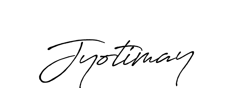 How to make Jyotimay signature? Antro_Vectra_Bolder is a professional autograph style. Create handwritten signature for Jyotimay name. Jyotimay signature style 7 images and pictures png