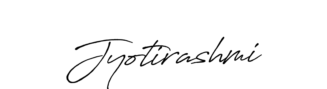 How to make Jyotirashmi signature? Antro_Vectra_Bolder is a professional autograph style. Create handwritten signature for Jyotirashmi name. Jyotirashmi signature style 7 images and pictures png