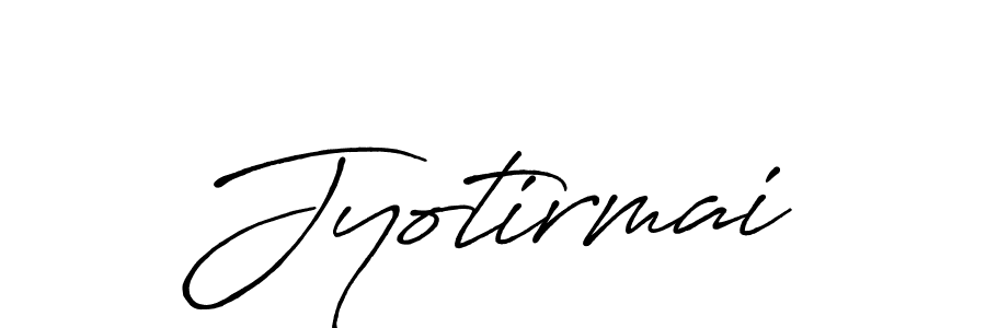 Jyotirmai stylish signature style. Best Handwritten Sign (Antro_Vectra_Bolder) for my name. Handwritten Signature Collection Ideas for my name Jyotirmai. Jyotirmai signature style 7 images and pictures png