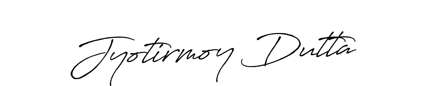 Antro_Vectra_Bolder is a professional signature style that is perfect for those who want to add a touch of class to their signature. It is also a great choice for those who want to make their signature more unique. Get Jyotirmoy Dutta name to fancy signature for free. Jyotirmoy Dutta signature style 7 images and pictures png