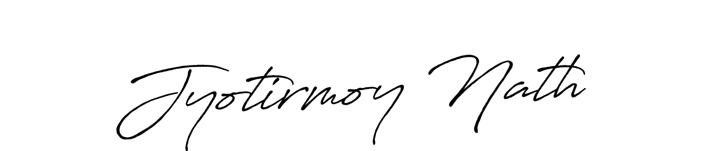 It looks lik you need a new signature style for name Jyotirmoy Nath. Design unique handwritten (Antro_Vectra_Bolder) signature with our free signature maker in just a few clicks. Jyotirmoy Nath signature style 7 images and pictures png