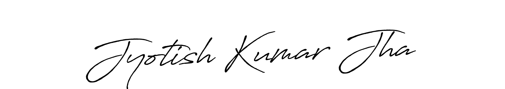 You should practise on your own different ways (Antro_Vectra_Bolder) to write your name (Jyotish Kumar Jha) in signature. don't let someone else do it for you. Jyotish Kumar Jha signature style 7 images and pictures png