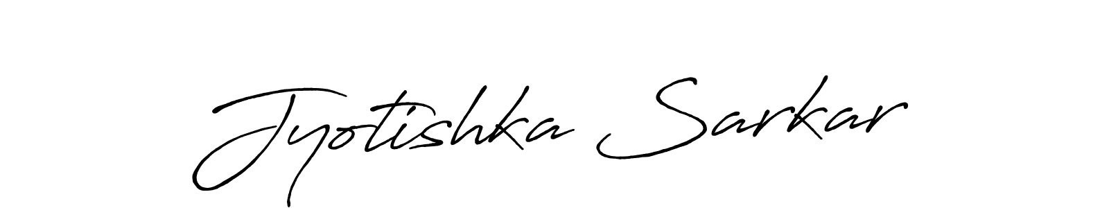 Use a signature maker to create a handwritten signature online. With this signature software, you can design (Antro_Vectra_Bolder) your own signature for name Jyotishka Sarkar. Jyotishka Sarkar signature style 7 images and pictures png