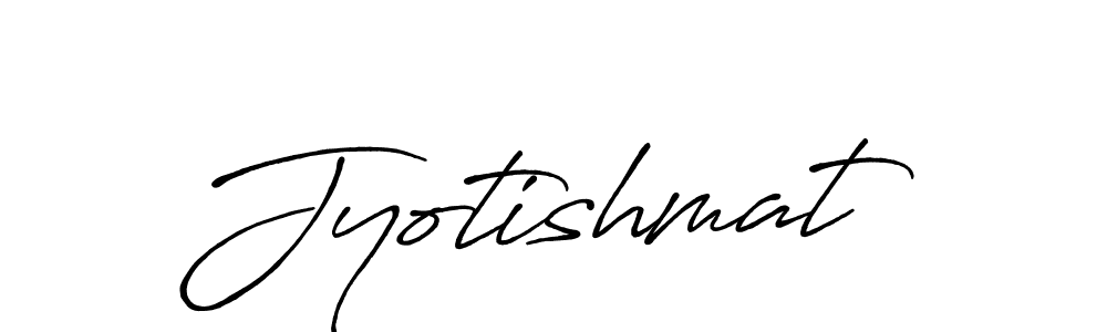 Make a beautiful signature design for name Jyotishmat. With this signature (Antro_Vectra_Bolder) style, you can create a handwritten signature for free. Jyotishmat signature style 7 images and pictures png