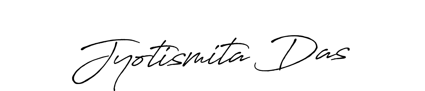 How to make Jyotismita Das name signature. Use Antro_Vectra_Bolder style for creating short signs online. This is the latest handwritten sign. Jyotismita Das signature style 7 images and pictures png