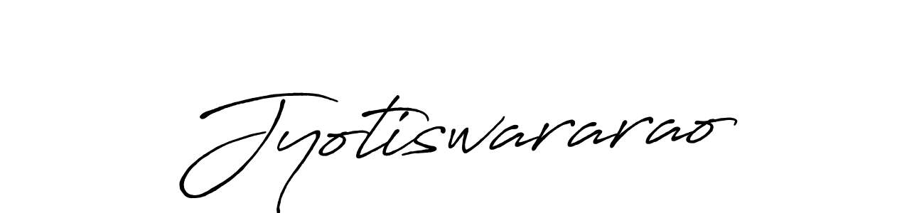 Create a beautiful signature design for name Jyotiswararao. With this signature (Antro_Vectra_Bolder) fonts, you can make a handwritten signature for free. Jyotiswararao signature style 7 images and pictures png