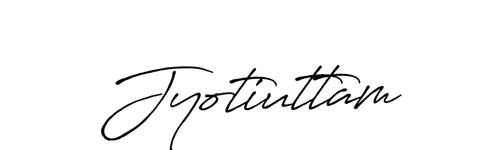 Make a beautiful signature design for name Jyotiuttam. Use this online signature maker to create a handwritten signature for free. Jyotiuttam signature style 7 images and pictures png