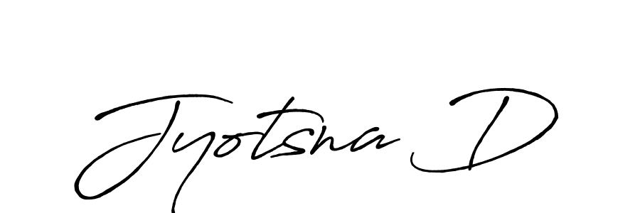 Jyotsna D stylish signature style. Best Handwritten Sign (Antro_Vectra_Bolder) for my name. Handwritten Signature Collection Ideas for my name Jyotsna D. Jyotsna D signature style 7 images and pictures png