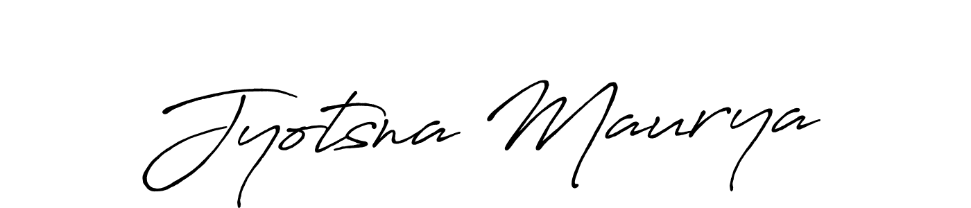 It looks lik you need a new signature style for name Jyotsna Maurya. Design unique handwritten (Antro_Vectra_Bolder) signature with our free signature maker in just a few clicks. Jyotsna Maurya signature style 7 images and pictures png