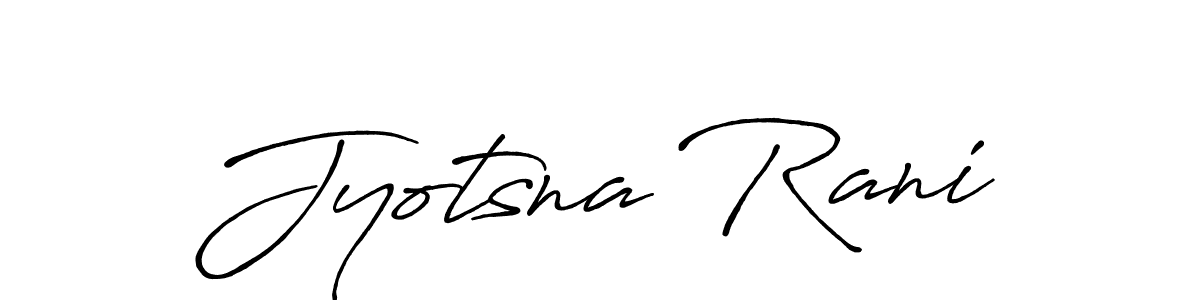 Jyotsna Rani stylish signature style. Best Handwritten Sign (Antro_Vectra_Bolder) for my name. Handwritten Signature Collection Ideas for my name Jyotsna Rani. Jyotsna Rani signature style 7 images and pictures png