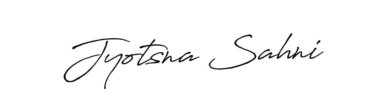 It looks lik you need a new signature style for name Jyotsna Sahni. Design unique handwritten (Antro_Vectra_Bolder) signature with our free signature maker in just a few clicks. Jyotsna Sahni signature style 7 images and pictures png