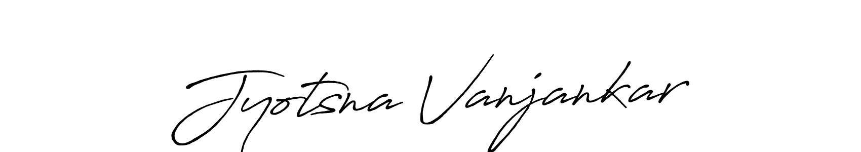Jyotsna Vanjankar stylish signature style. Best Handwritten Sign (Antro_Vectra_Bolder) for my name. Handwritten Signature Collection Ideas for my name Jyotsna Vanjankar. Jyotsna Vanjankar signature style 7 images and pictures png