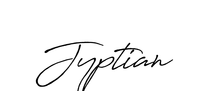 Jyptian stylish signature style. Best Handwritten Sign (Antro_Vectra_Bolder) for my name. Handwritten Signature Collection Ideas for my name Jyptian. Jyptian signature style 7 images and pictures png