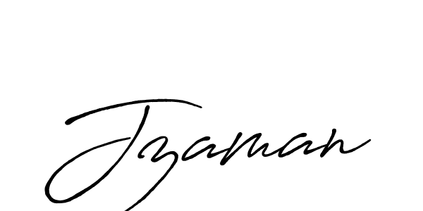 Create a beautiful signature design for name Jzaman. With this signature (Antro_Vectra_Bolder) fonts, you can make a handwritten signature for free. Jzaman signature style 7 images and pictures png