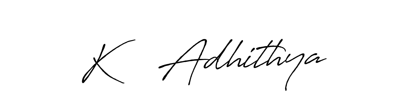 It looks lik you need a new signature style for name K    Adhithya. Design unique handwritten (Antro_Vectra_Bolder) signature with our free signature maker in just a few clicks. K    Adhithya signature style 7 images and pictures png