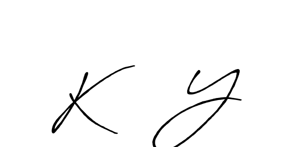 Make a beautiful signature design for name K    Y. Use this online signature maker to create a handwritten signature for free. K    Y signature style 7 images and pictures png