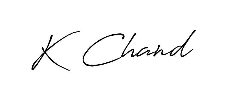 Similarly Antro_Vectra_Bolder is the best handwritten signature design. Signature creator online .You can use it as an online autograph creator for name K  Chand. K  Chand signature style 7 images and pictures png